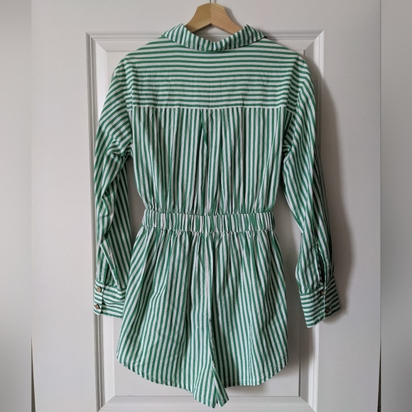 New Free People Striped Romper - Picture 5 of 7